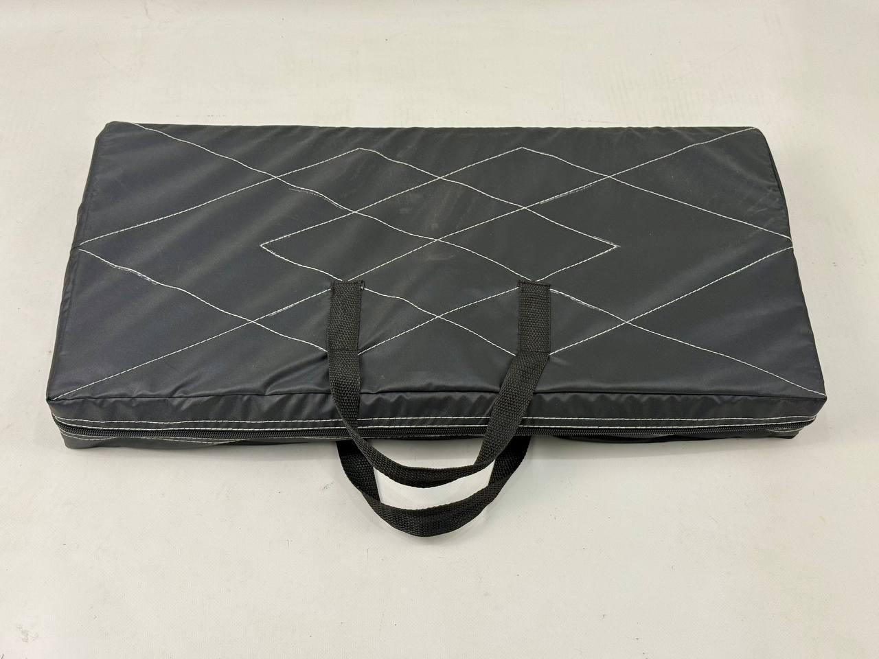 Мангал-валіза з нержавіючої сталі 3 мм з шампурами і підставкою під казан Чорний (21-10-MG-5066) - фото 5