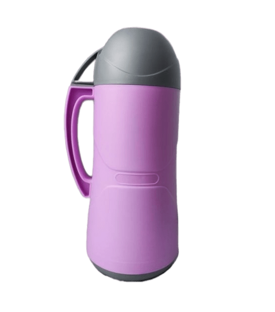 Термос со стеклянной колбой и ручкой Stenson 13SX110D 1 л Розовый (569390) - фото 1 Термос со стеклянной колбой и ручкой Stenson 13SX110D 1 л Розовый (569390) - фото 1