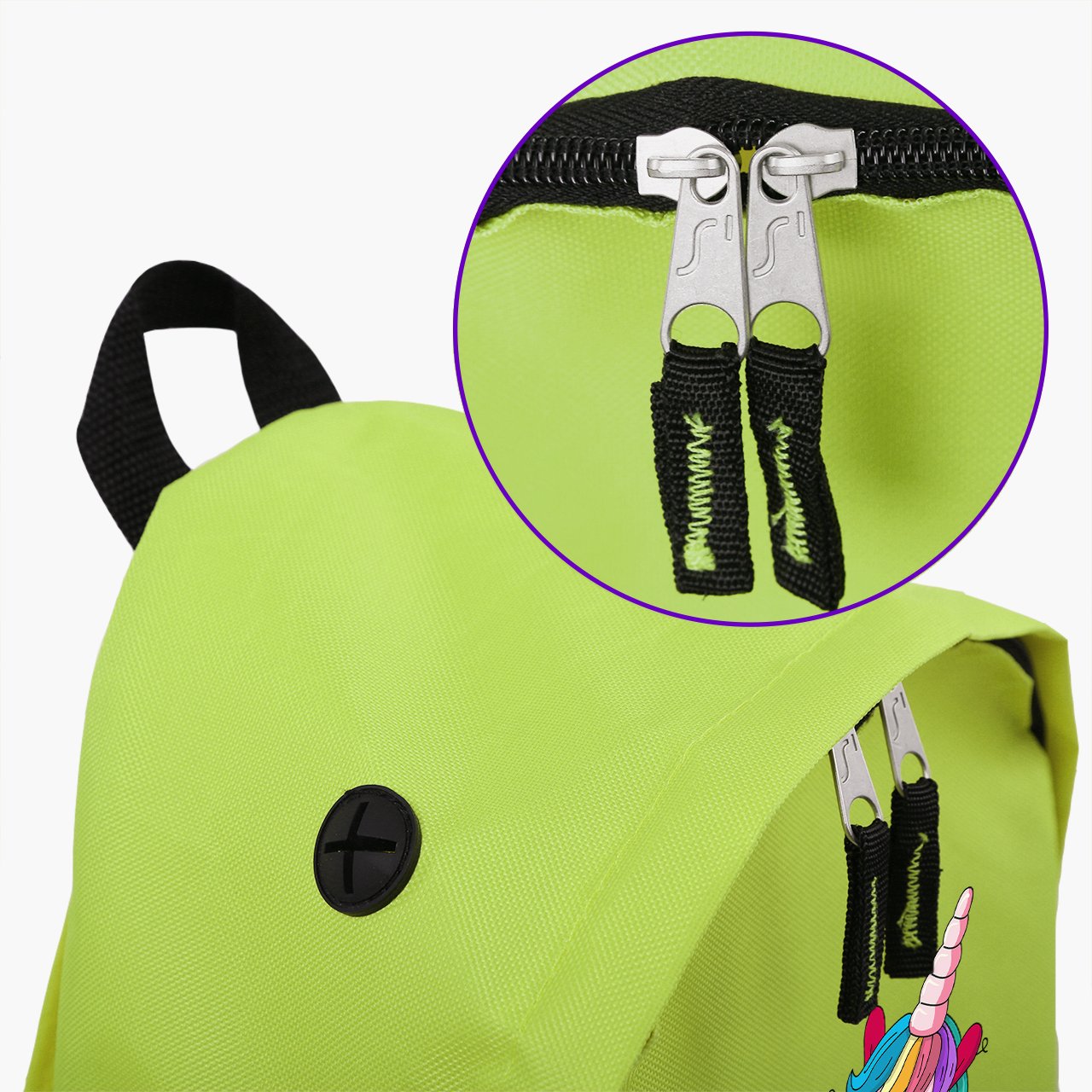 Рюкзак детский Likee Unicorn Салатовый (9263-1597-KG) - фото 6 Рюкзак детский Likee Unicorn Салатовый (9263-1597-KG) - фото 6