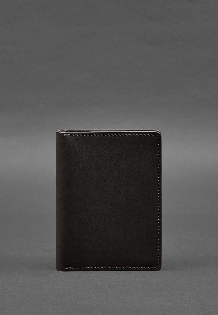 Обкладинка для документів шкіряна 6.1 краст Темно-коричневий (A-028193)