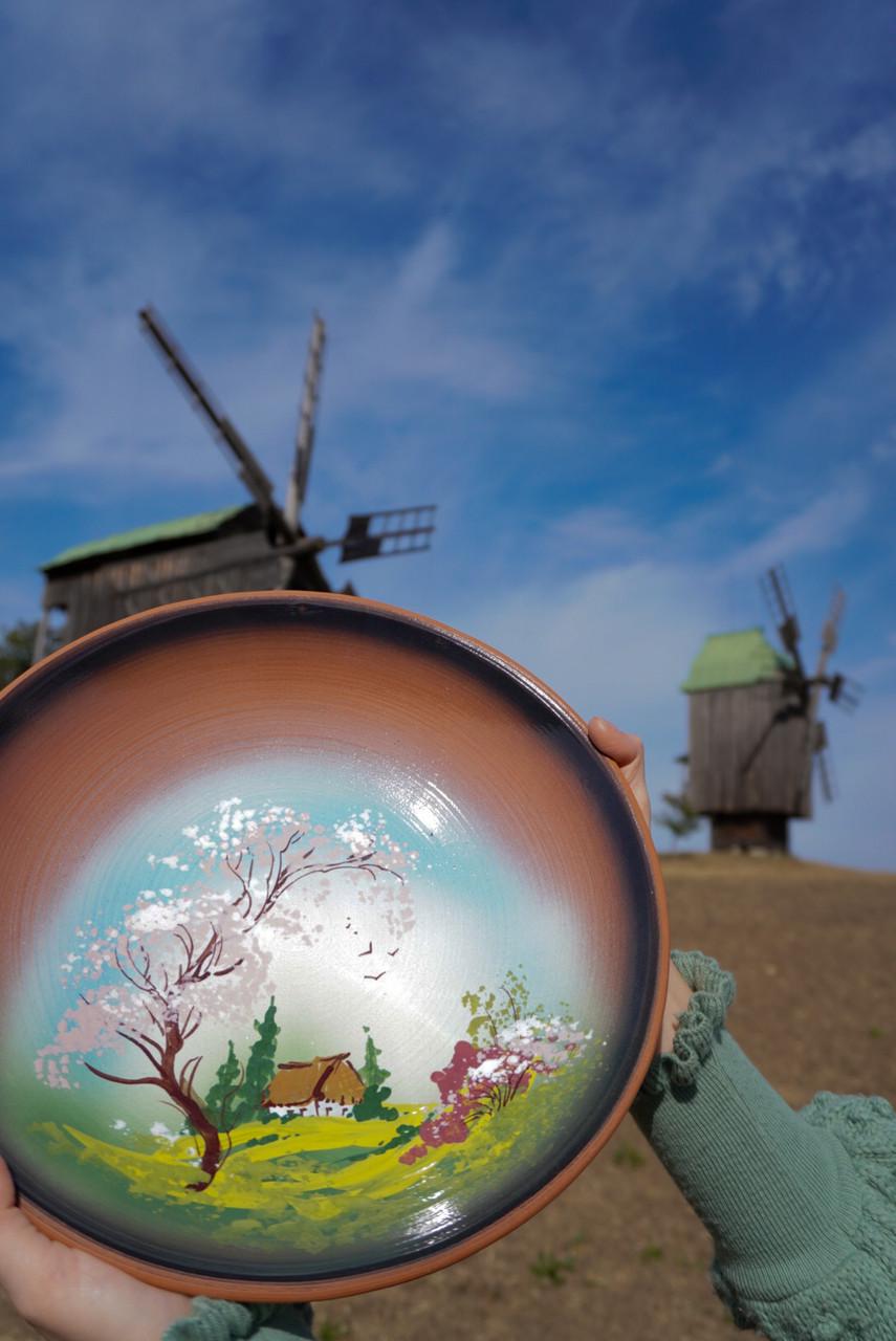 Блюдо глиняне Весна 30 см (1994074826) - фото 3 Блюдо глиняне Весна 30 см (1994074826) - фото 3