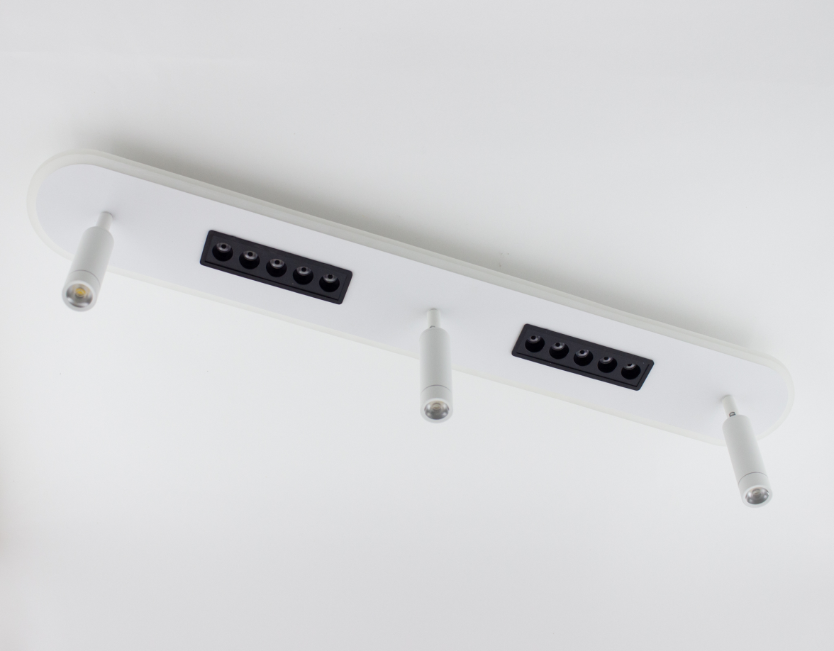 Люстра светодиодная ESLLSE SHEFFIELD 52/6W 3RL/APP/800x120/220V/IP20 White (27712839)