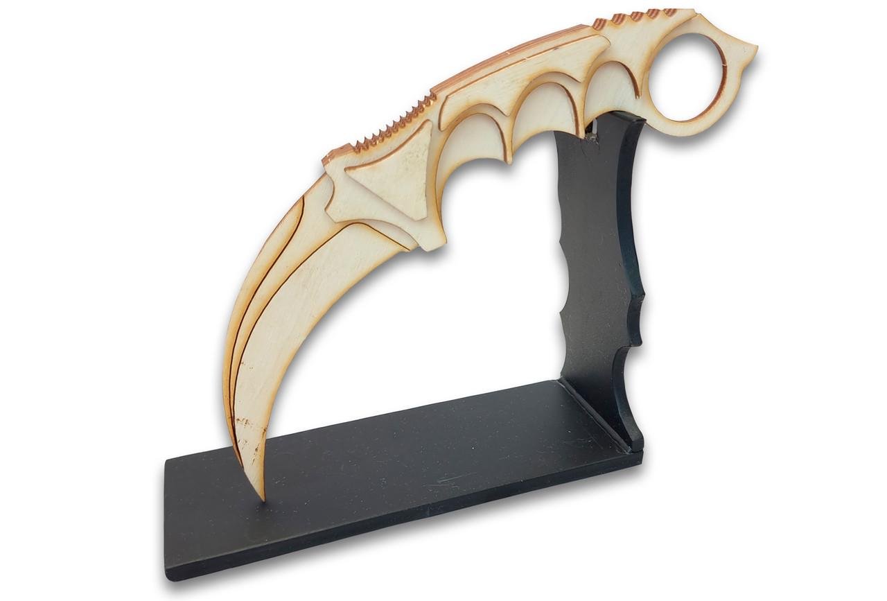 Набор для творчества №27 Standoff 2 TANTO/M9/Karambit из 3-х ножей и фанеры (21818396) - фото 7