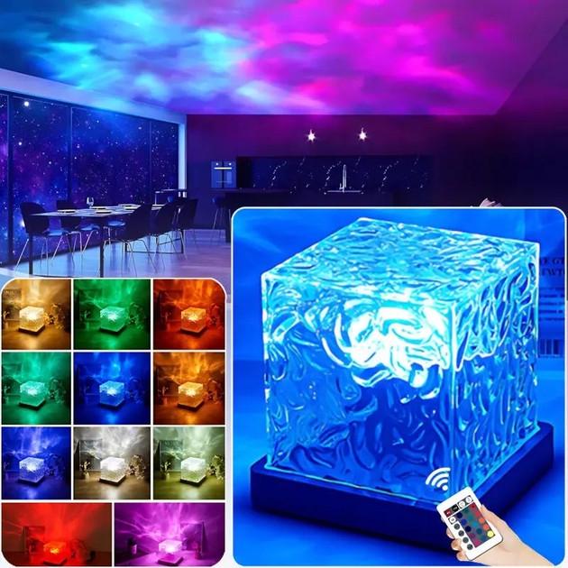 Нічник LED Північне сяйво USB+ пульт - фото 4