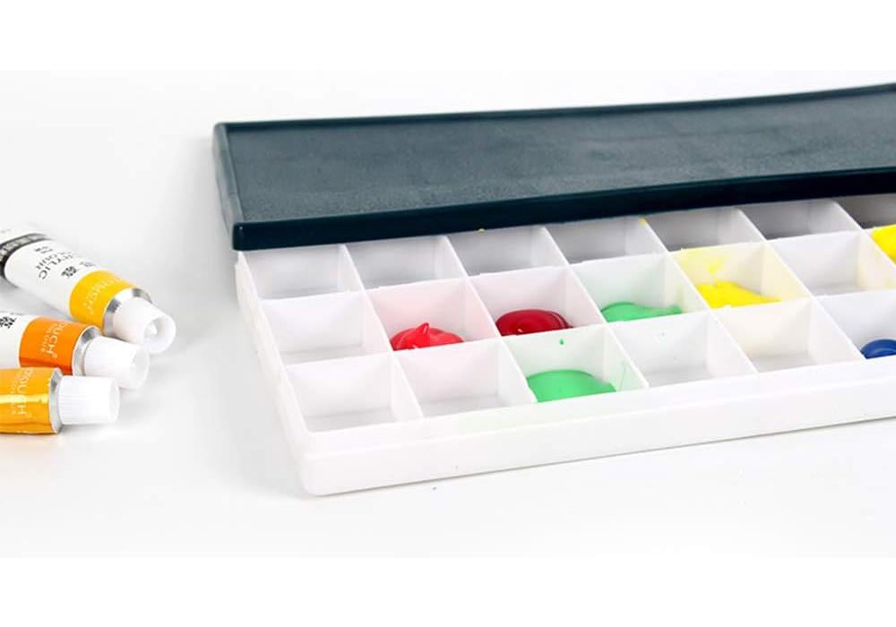 Контейнер-палитра на 24 отделения для художественных красок (WN-P524) - фото 3 Контейнер-палитра на 24 отделения для художественных красок (WN-P524) - фото 3