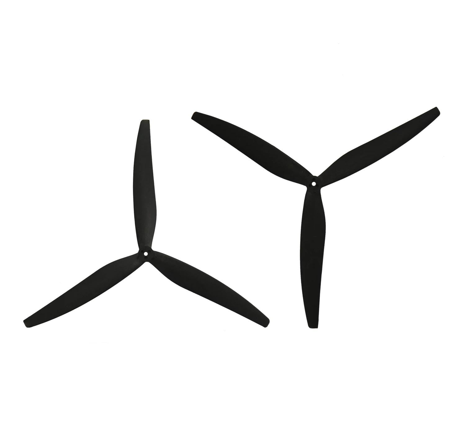 Пропеллеры Gemfan 1 пара CW+CCW 15" 3 лопасти армированный нейлон 15х7х3 (00-00025811)