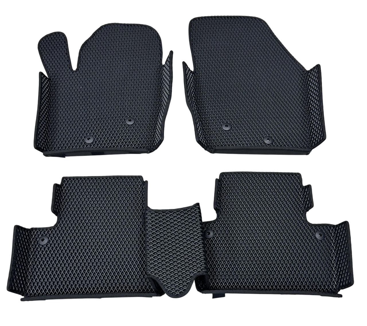 Коврики EVA с бортиками в салон для Volvo XC90 2002-2014 гг. Черный (1984985259) Коврики EVA с бортиками в салон для Volvo XC90 2002-2014 гг. Черный (1984985259)