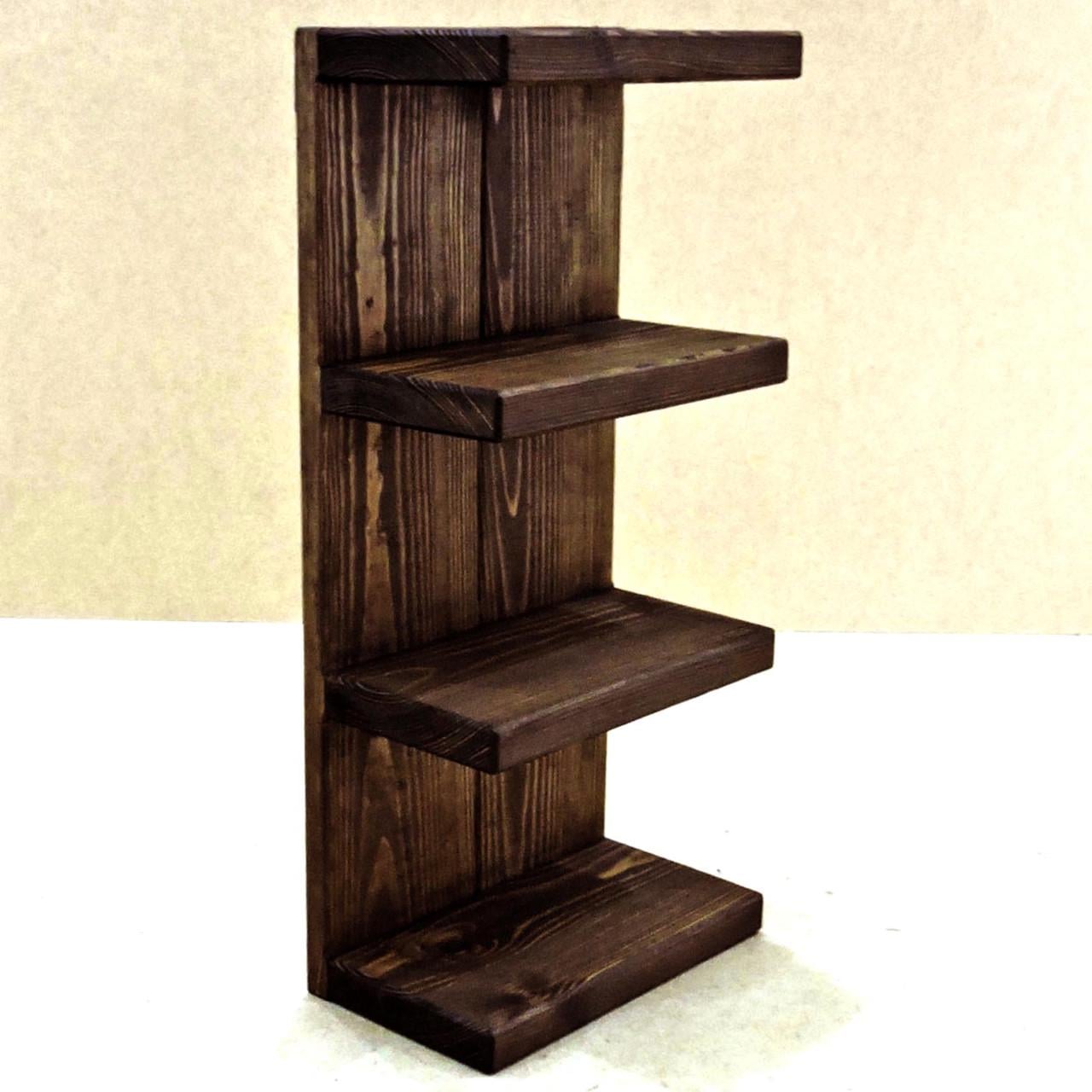 Полка для ванной из дерева Бергиш Капучино (ВНП/001909)