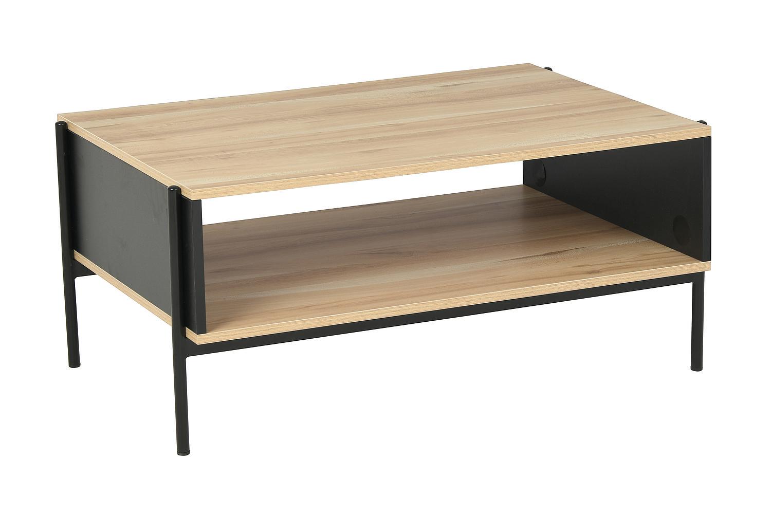 Журнальный столик Signal KARINA A 90x60x41 см Дуб/Черный матовый (KARINAADC) - фото 11 Журнальный столик Signal KARINA A 90x60x41 см Дуб/Черный матовый (KARINAADC) - фото 11