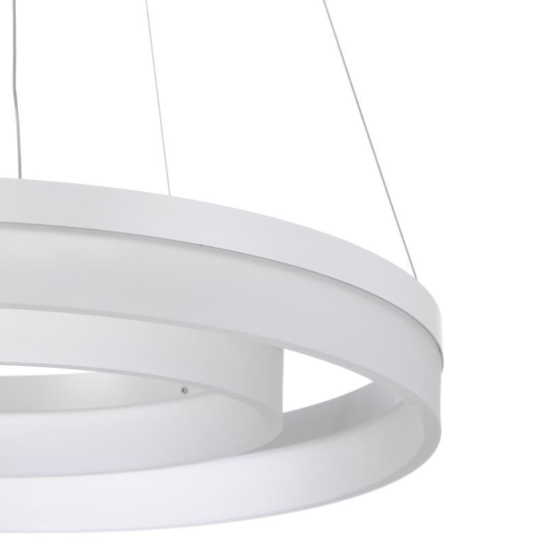 Люстра світлодіодна підвісна Brille BR-962S/36 W / 24 W WH led - фото 2