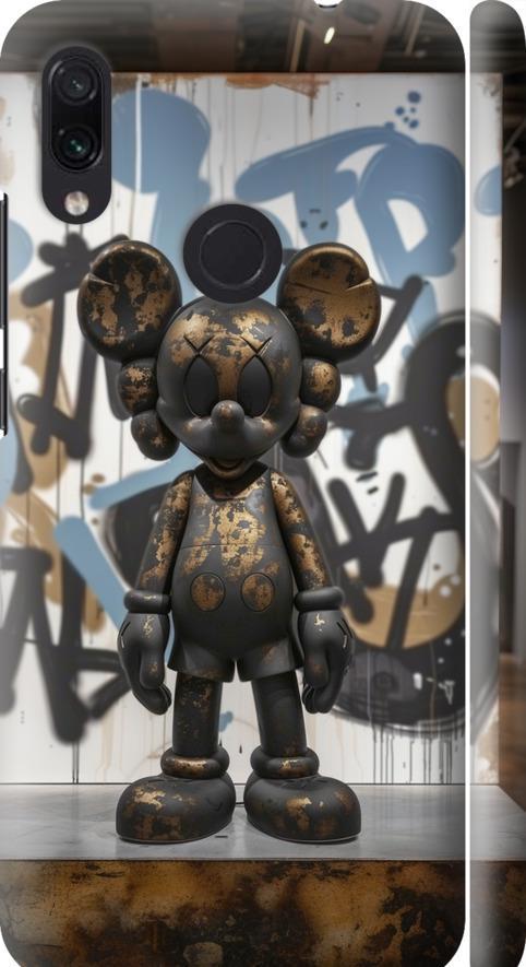 Чехол на Xiaomi Redmi Note 7 Bronze kaws v2 (6098m-1639-42517)