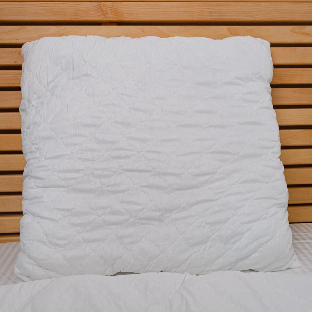 Подушка из холлофайбера GM Textile микрофибра 70x70 см Белый (gm-pmf-70x70-white)