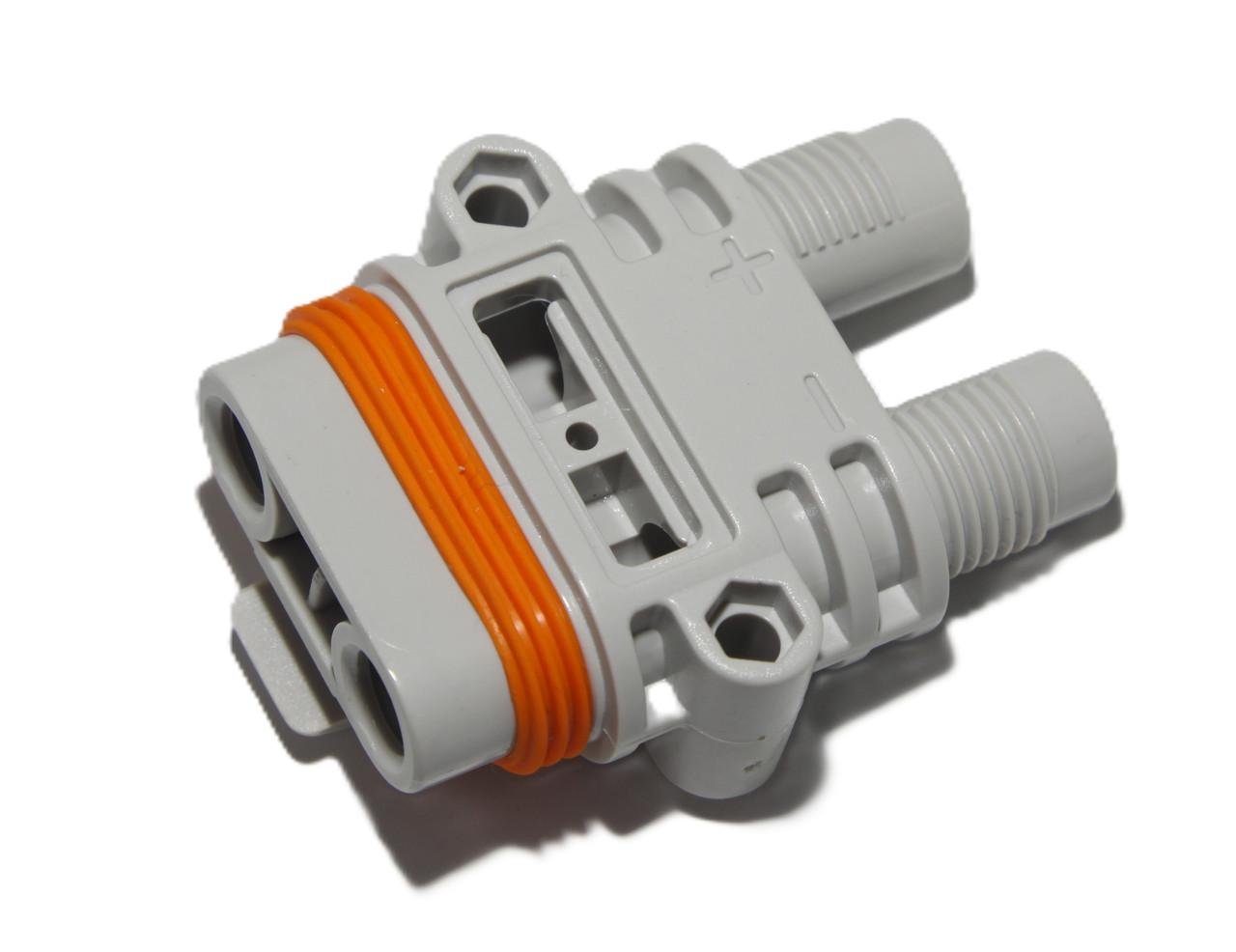 Разъем питания силовой герметичный 2pin 120А мама Серый (2459817455) Разъем питания силовой герметичный 2pin 120А мама Серый (2459817455)