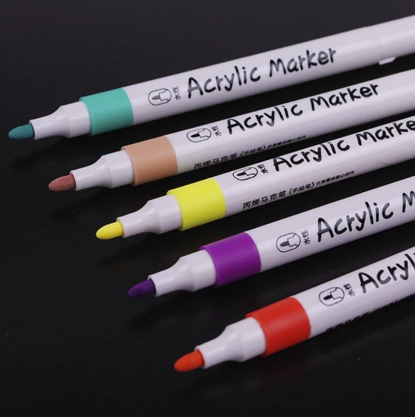 Набор скетч-маркеров акриловых YULIN водостойкие в кейсе 12 шт. (MX-00009305) - фото 4 Набор скетч-маркеров акриловых YULIN водостойкие в кейсе 12 шт. (MX-00009305) - фото 4