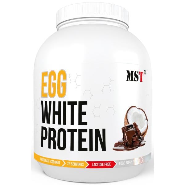 Протеин MST Nutrition EGG White Protein 1800 г 72 порции Chocolate Coconut (000023679)