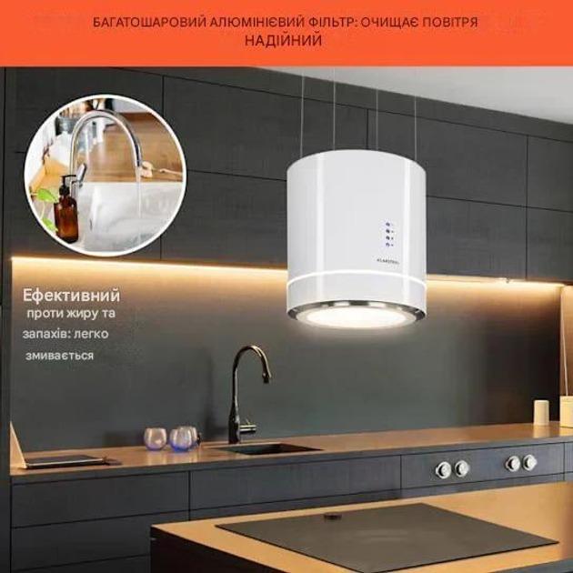 Витяжка острівна KLARSTEIN Tron Ambience (10034214) - фото 6 Витяжка острівна KLARSTEIN Tron Ambience (10034214) - фото 6