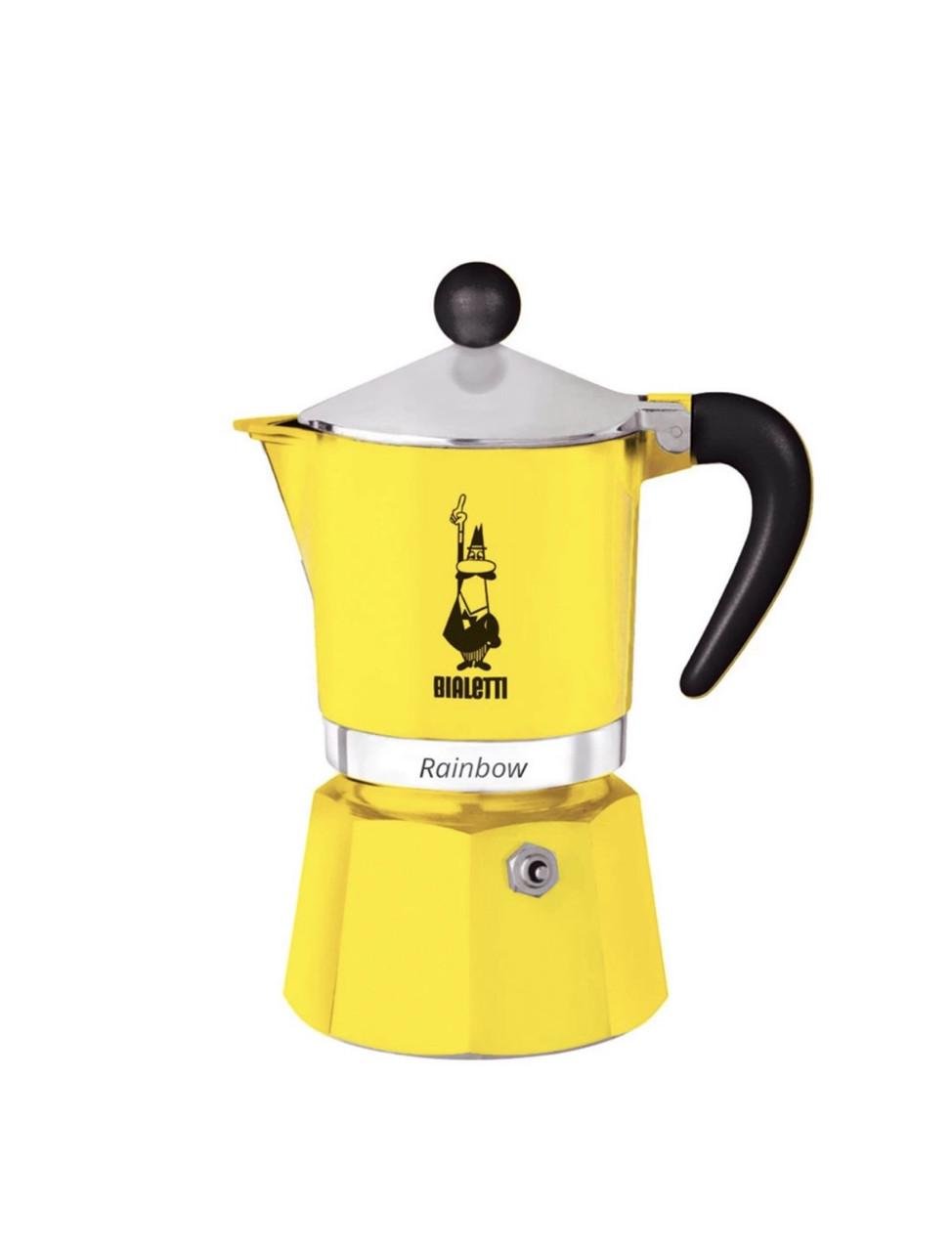 Гейзерная кофеварка Bialetti Rainbow 3 чашки (0004982) - фото 1