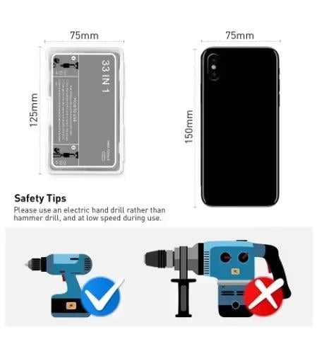 Набір біт екстракторів для вилучення пошкоджених болтів/шурупів 33 шт. (4000336607290) - фото 7 Набір біт екстракторів для вилучення пошкоджених болтів/шурупів 33 шт. (4000336607290) - фото 7