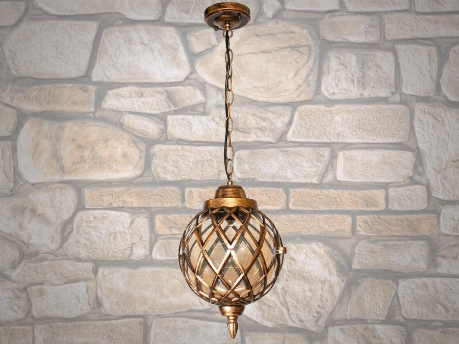 Садово-парковый светильник подвес под патрон Е27 Бронзовый (DJ070-M-H GB)