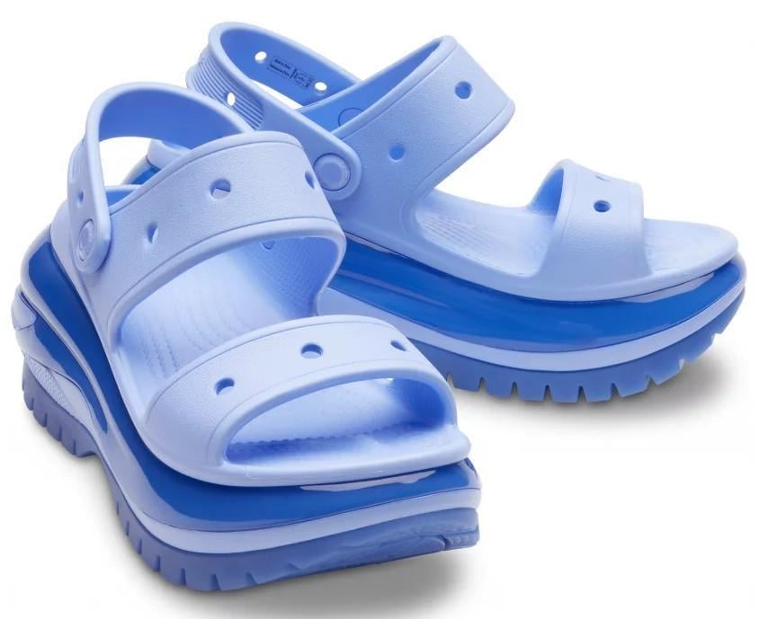 Сандалії жіночі Crocs Classic Mega Crush Sandal Moon Jelly р. 38-39 Синій (24581) Сандалії жіночі Crocs Classic Mega Crush Sandal Moon Jelly р. 38-39 Синій (24581)
