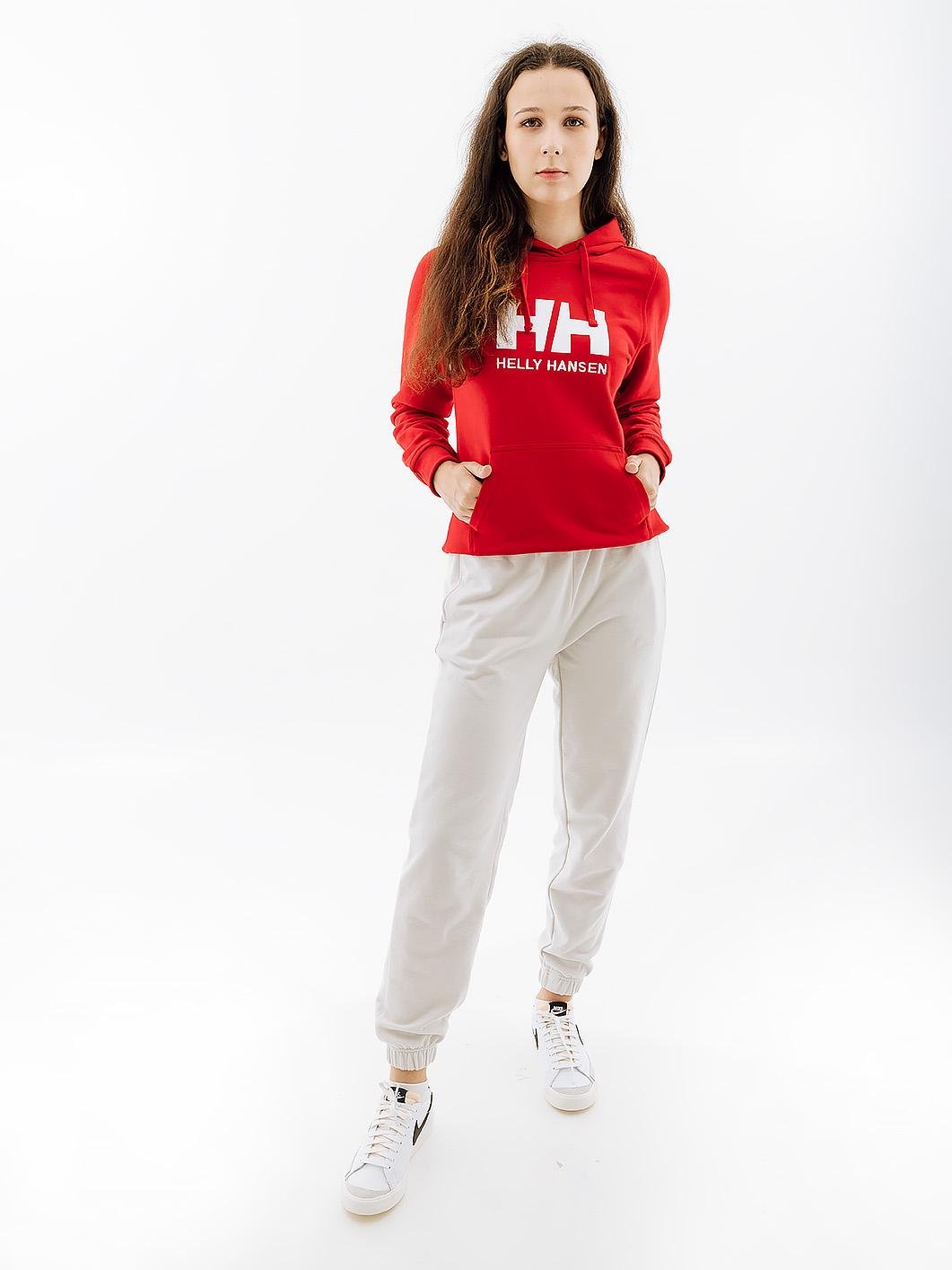 Худи женское Helly Hansen W HH LOGO HOODIE XS Красный (7d33978-162 XS) - фото 5 Худи женское Helly Hansen W HH LOGO HOODIE XS Красный (7d33978-162 XS) - фото 5