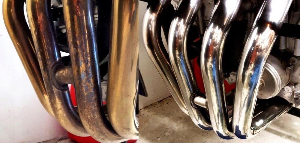 Средство для удаления цветных пятен с выпускного коллектора Autosol Bluing Remover 150 мл (2605798306) - фото 4 Средство для удаления цветных пятен с выпускного коллектора Autosol Bluing Remover 150 мл (2605798306) - фото 4