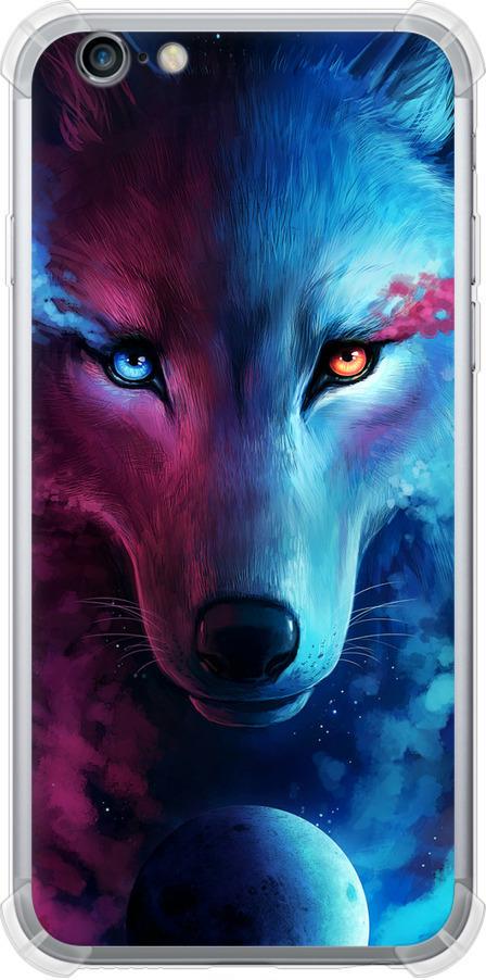 Чехол на iPhone 6 Арт-волк (3999sp-45-42517)