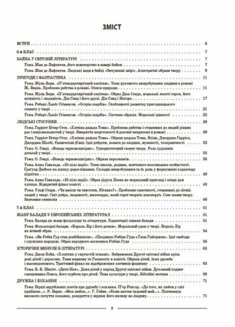 Підручник Зарубіжна література. 6—11 класи. Нові твори. Мій конспект. Матеріали до уроків СЛМ018 (9786170041197) - фото 4