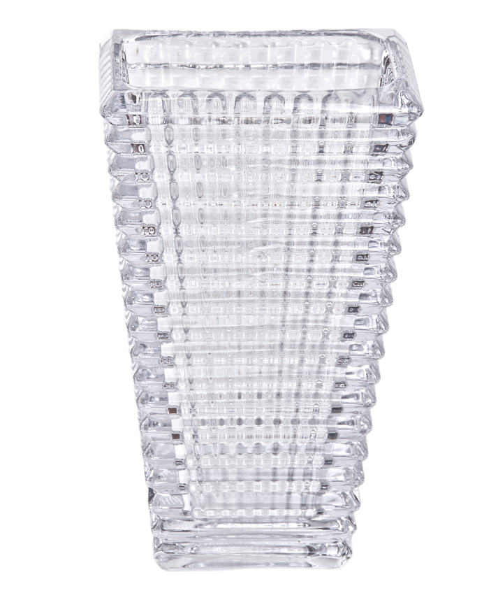 Ваза декоративная Longstar стеклянная под хрусталь 17 см Прозрачный (HP-1721) - фото 3 Ваза декоративная Longstar стеклянная под хрусталь 17 см Прозрачный (HP-1721) - фото 3