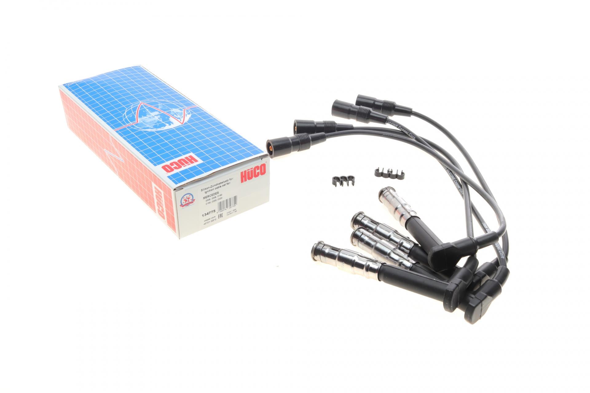Проводи запалювання Mercedes C-class W202/E-class W124 92-00 HÜCO (134775 HITACHI) Проводи запалювання Mercedes C-class W202/E-class W124 92-00 HÜCO (134775 HITACHI)