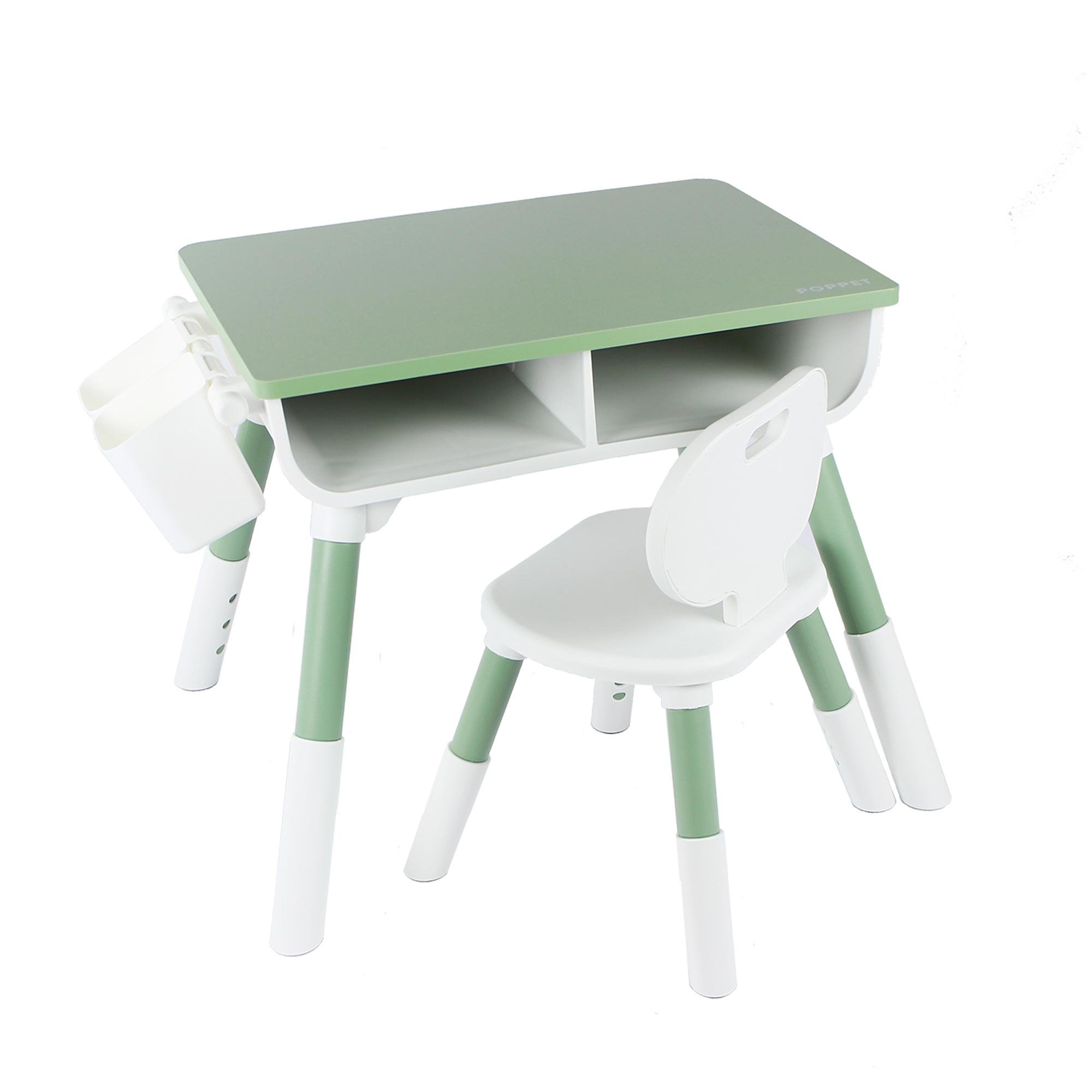 Столик со стульчиком детский Poppet Мультивуд Грин 3в1 (PP-010GN) Столик со стульчиком детский Poppet Мультивуд Грин 3в1 (PP-010GN)