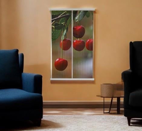 Инфракрасный обогреватель электрический картина настенная пленочная Вишенка 100х63 (wkr-20001) - фото 2 Инфракрасный обогреватель электрический картина настенная пленочная Вишенка 100х63 (wkr-20001) - фото 2