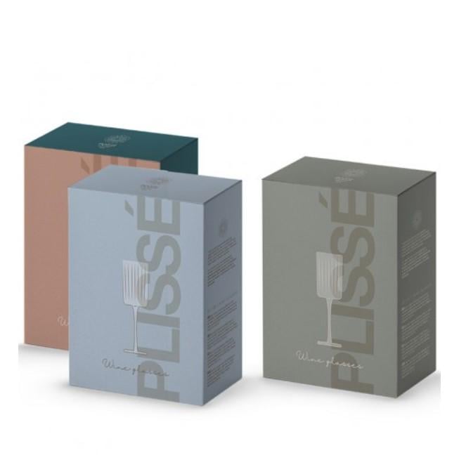 Набір келихів для вина Pozzi Milano Modern Classic 520 мл 2 шт. Рожевий (111005246) - фото 2 Набір келихів для вина Pozzi Milano Modern Classic 520 мл 2 шт. Рожевий (111005246) - фото 2