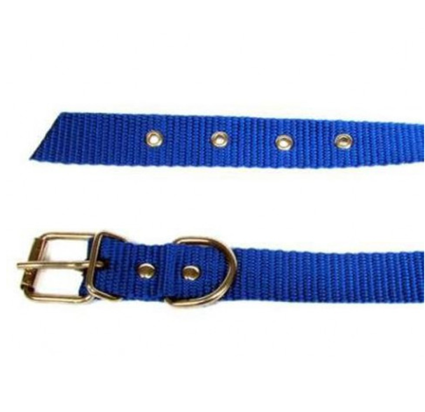 Нашийник для тварин капроновий одинарний 30 мм х 70 см (2296440298)