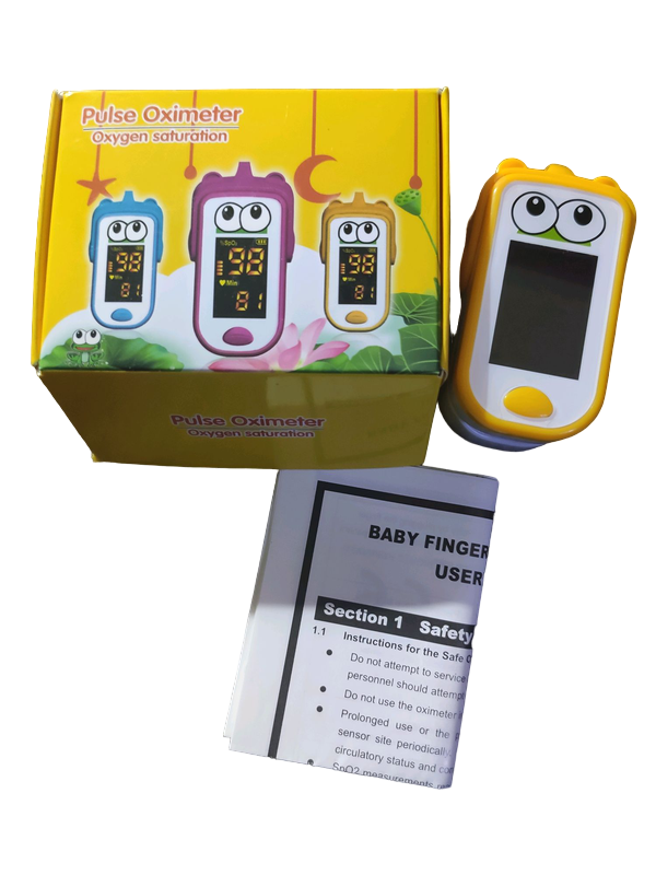 Пульсоксиметр детский пальчиковый M230N Желтый Пульсоксиметр детский пальчиковый M230N Желтый