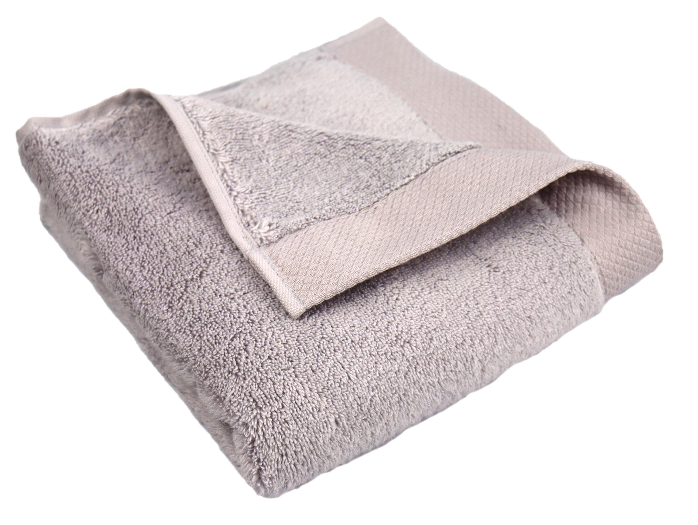 Рушник Lubow Microcotton 50х90 см 550 г/м2 Сірий - фото 1 Рушник Lubow Microcotton 50х90 см 550 г/м2 Сірий - фото 1