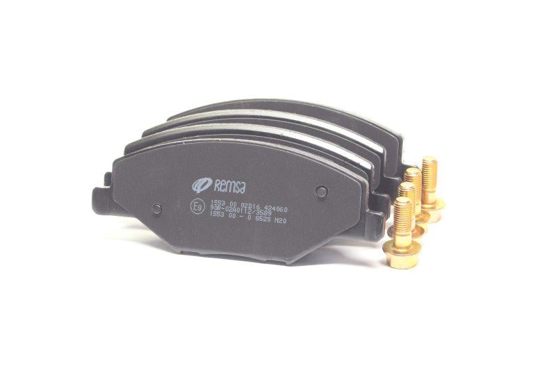 Тормозные колодки дисковые передние Skoda fabia 1 2-1 6 2007-2014 Volkswagen Polo 1 6 2010- Remsa 1553 00 (1553.00 Remsa)