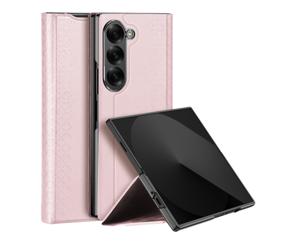Чехол-книга Dux Ducis Bril для Samsung Galaxy Fold 6 5G Pink