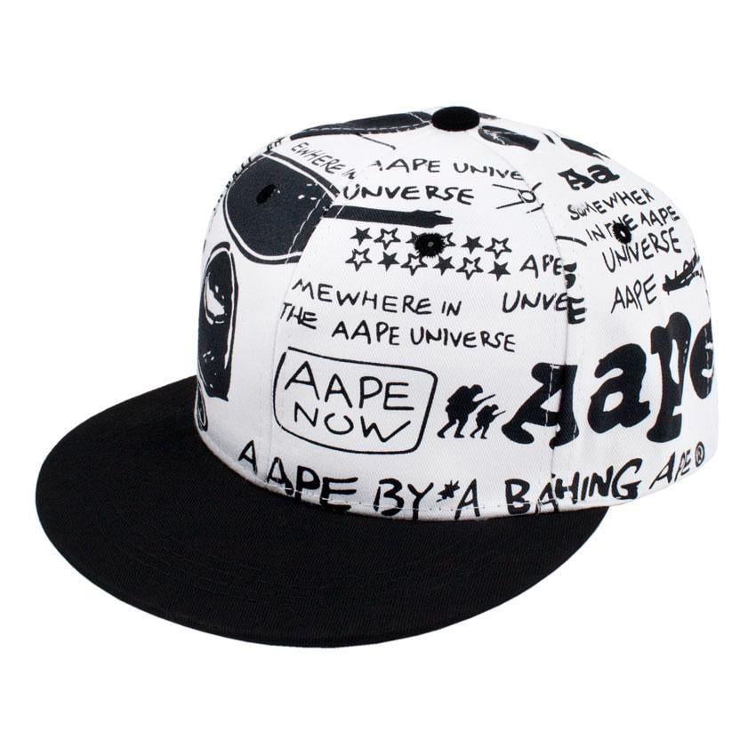 Бейсболка AAPE NOW YM One sizе Черный (23216)