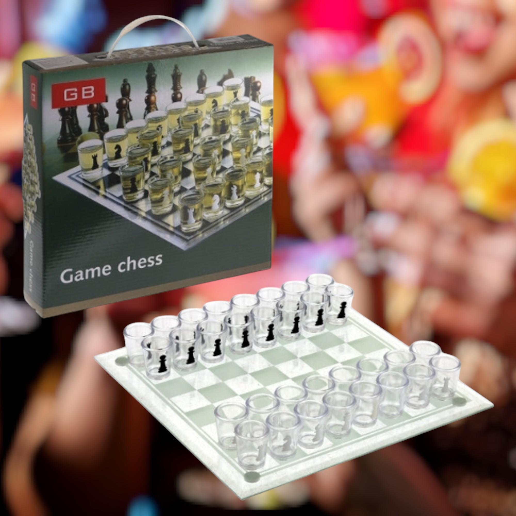 Гра П'яні шахи зі стопками 28х28 см (BG_086S) - фото 5 Гра П'яні шахи зі стопками 28х28 см (BG_086S) - фото 5