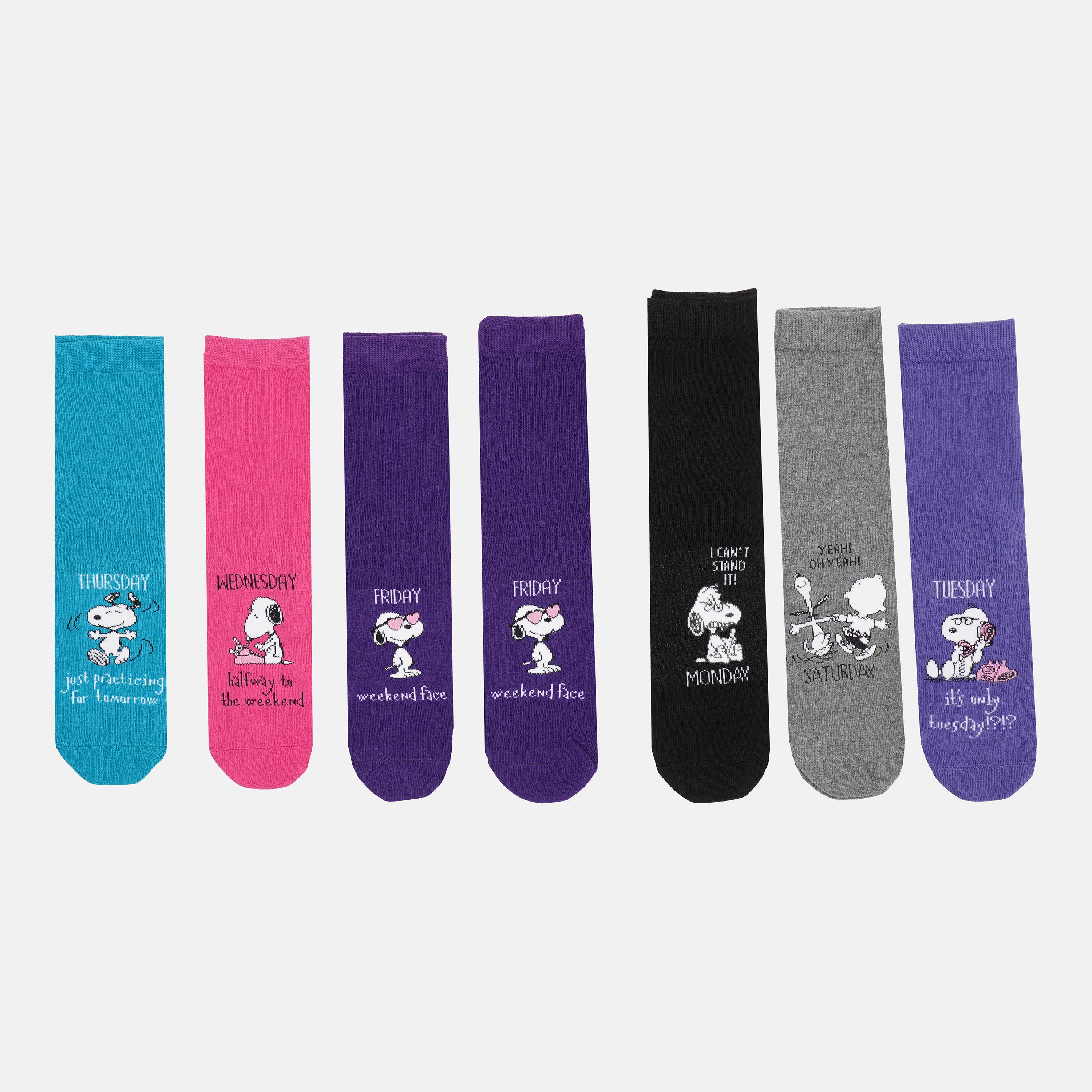 Шкарпетки C&A р. 35-38 7 шт. Різнокольоровий (224001251)