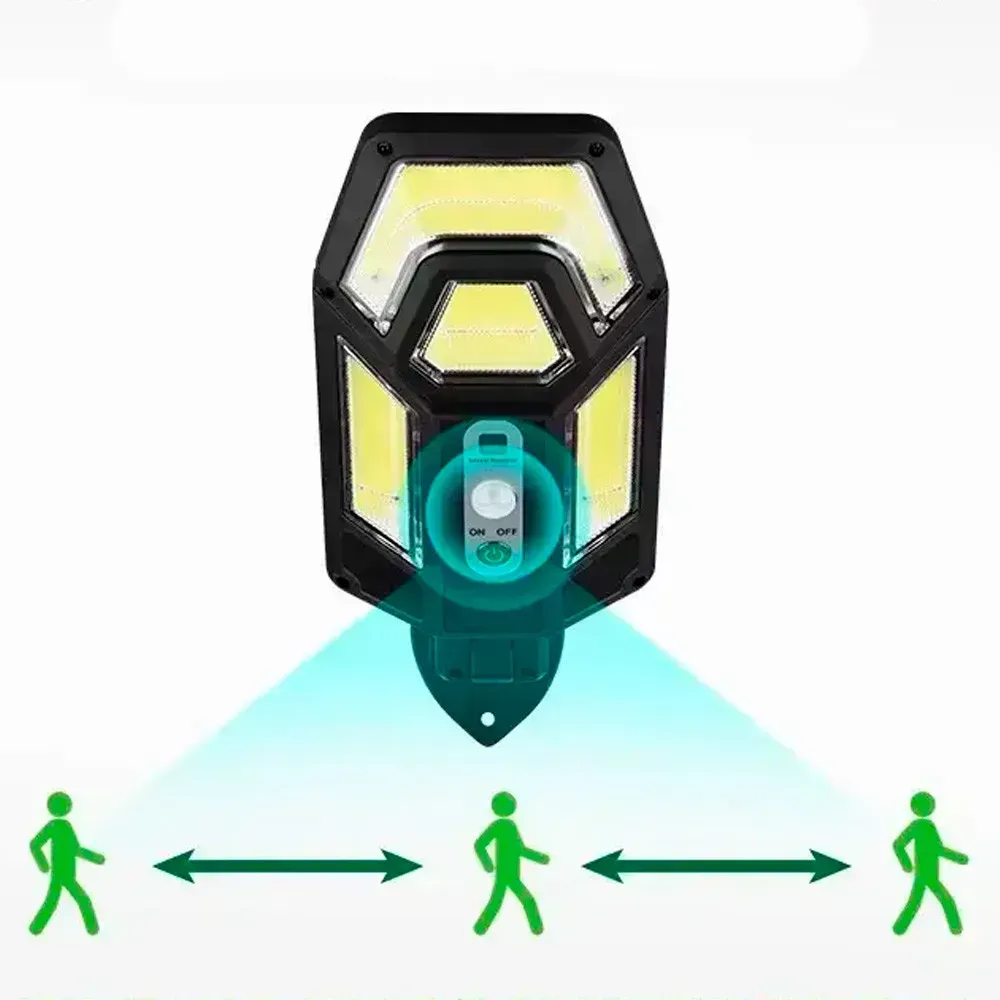 Уличный светильник HS-801B на солнечной батарее с пультом с датчиком движения (234573833) - фото 4 Уличный светильник HS-801B на солнечной батарее с пультом с датчиком движения (234573833) - фото 4