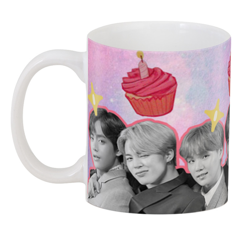 Чашка Gee! БТС і кексики BTS 02.55