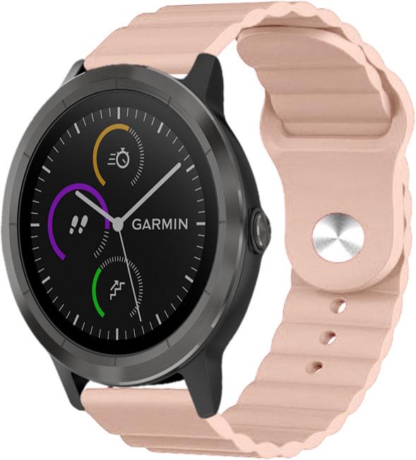 Ремешок Wave для Garmin Vivoactive 3 Powder (30506)