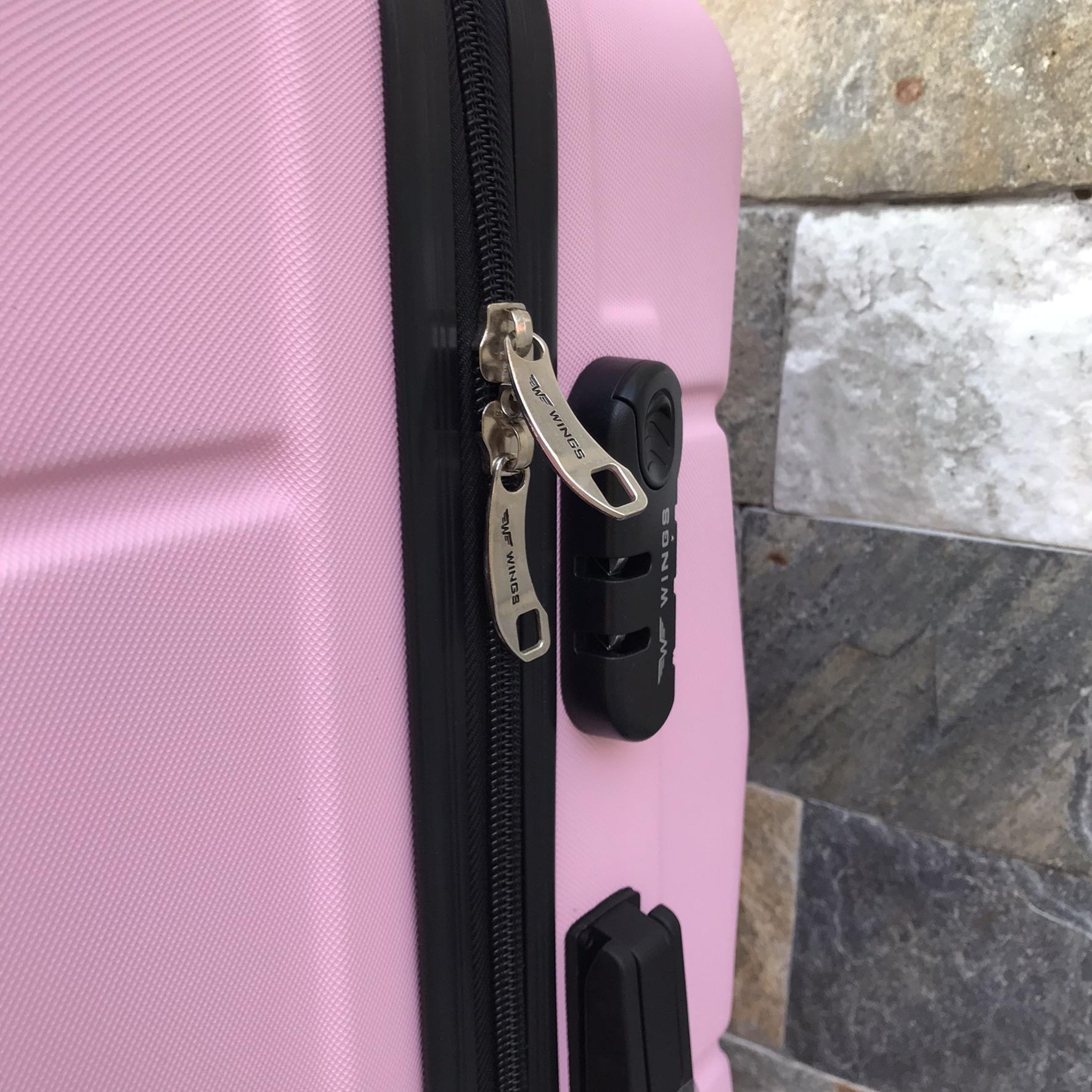 Валіза дорожня Wings 147 з полікарбонату L 75х48х30 см Рожевий (10820127) - фото 6 Валіза дорожня Wings 147 з полікарбонату L 75х48х30 см Рожевий (10820127) - фото 6