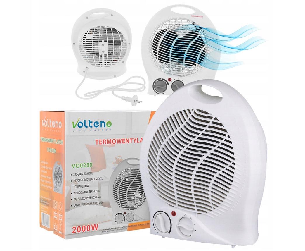 Тепловентилятор Volteno VO0280 2000 W (38362) - фото 3 Тепловентилятор Volteno VO0280 2000 W (38362) - фото 3