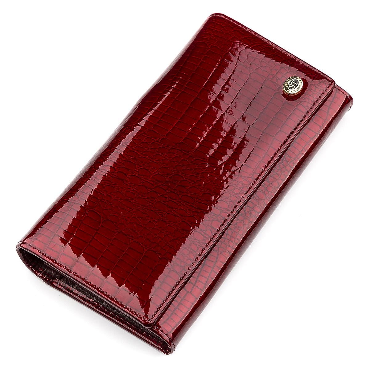 Кошелек женский ST Leather 18425 кожа Бордовый (23524)