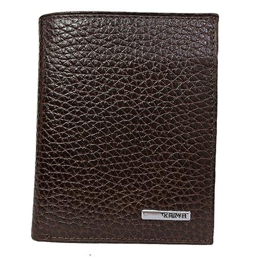 Портмоне чоловіче з натуральної шкіри Karya 0996-20 Коричневий (1772001809)