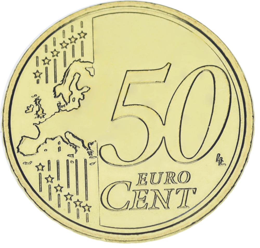 Коллекционная монета Германия 50 евроцентов 2023 UNC D (М18347)
