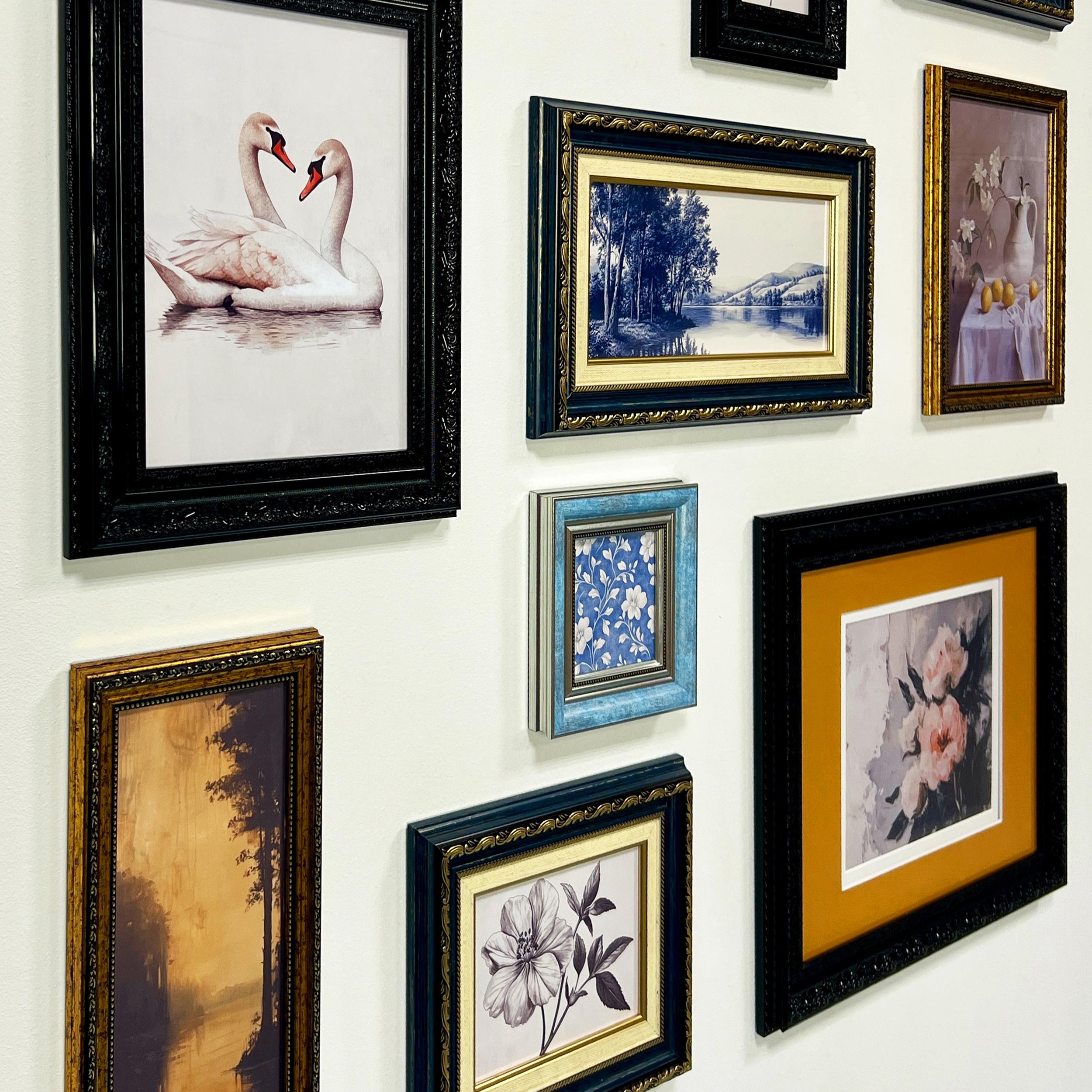 ᐉ Набор фоторамок настенных The Frame Depot винтажный 11 шт